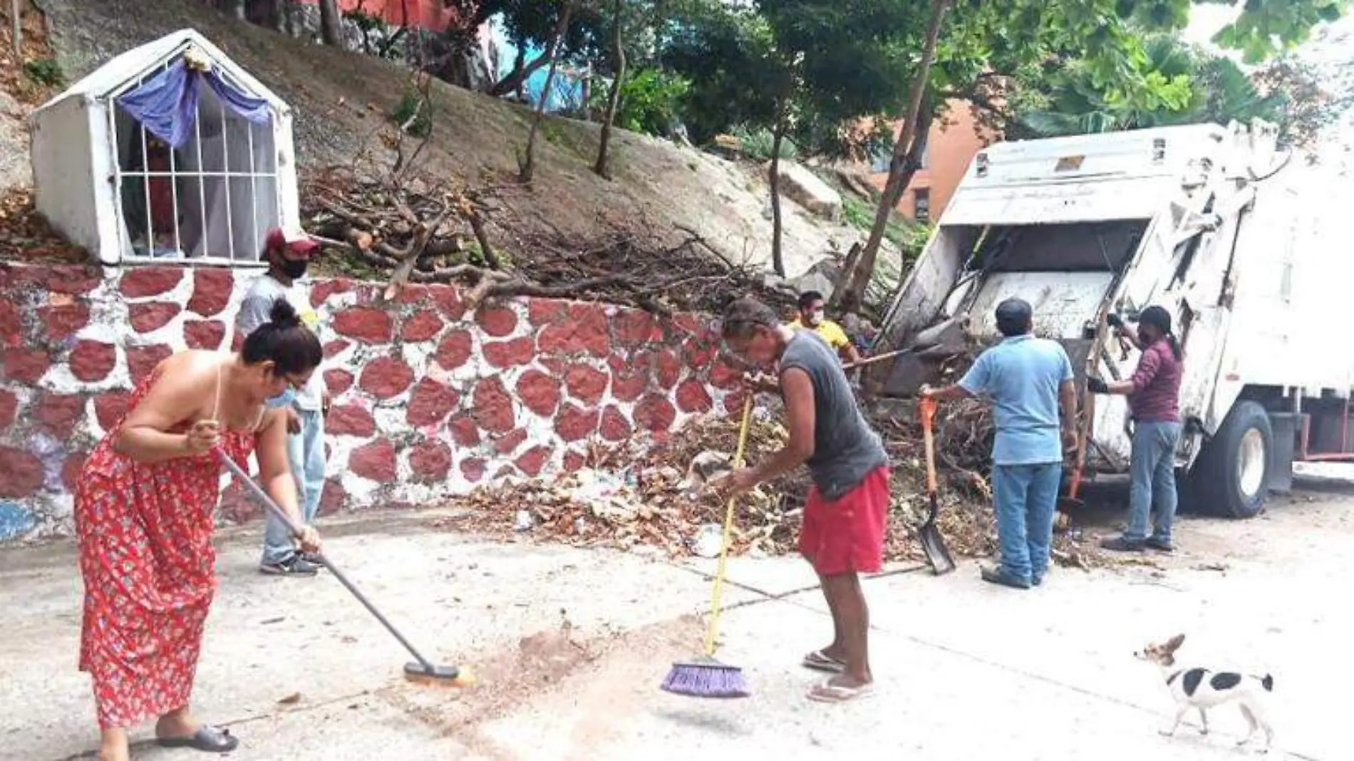 limpieza calles coloso progreso